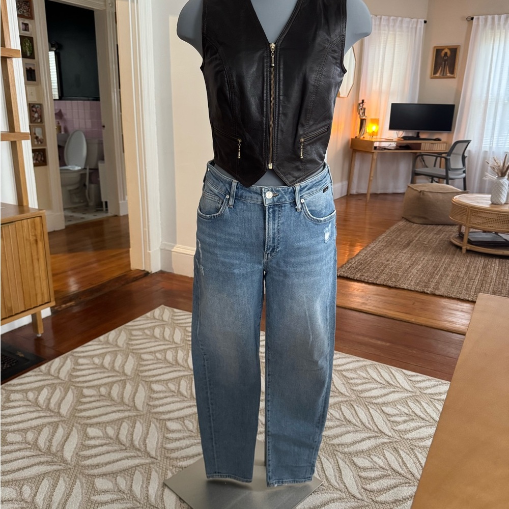 Mavi Light Blue Mom Jeans Size 30